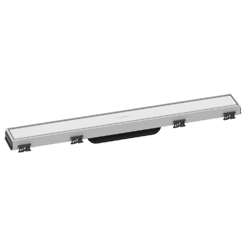 Hansgrohe RainDrain Match 700 Adjustable Shower Drain Finish Set with Frame
