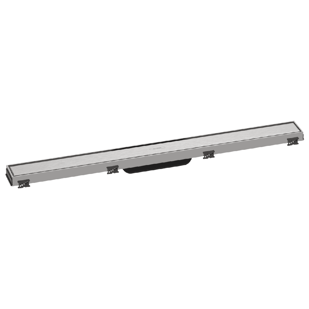 Hansgrohe RainDrain Match 900 Adjustable Shower Drain Finish Set with Frame