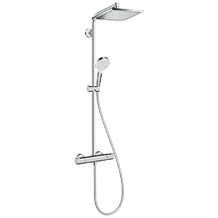 hansgrohe-crometta-e-eco-240-1-jet-chrome-thermostatic-shower-set--shower-rail-