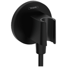 hansgrohe-fixfit-s-matt-black-wall-outlet-shower-holder-