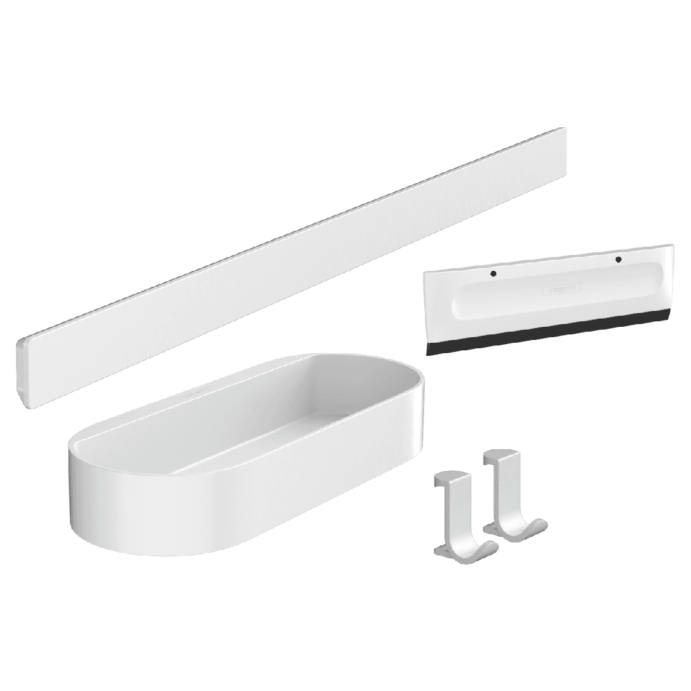 Hansgrohe WallStoris Wall-Mounted Shower Accessories Bundle