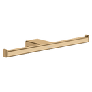 hansgrohe-addstoris-brushed-bronze-wall-mounted-double-toilet-roll-holder-