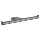 hansgrohe-addstoris-brushed-black-chrome-wall-mounted-double-toilet-roll-holder-