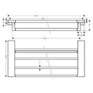 hansgrohe-addstoris-matt-white-wall-mounted-towel-rack-with-holder-