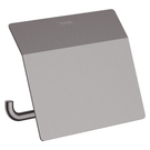 hansgrohe-addstoris-brushed-black-chrome-wall-mounted-toilet-roll-holder-with-cover-