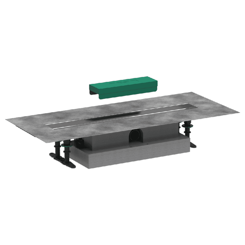Hansgrohe uBox 600 Complete Set For Flat Installation For Shower Drains