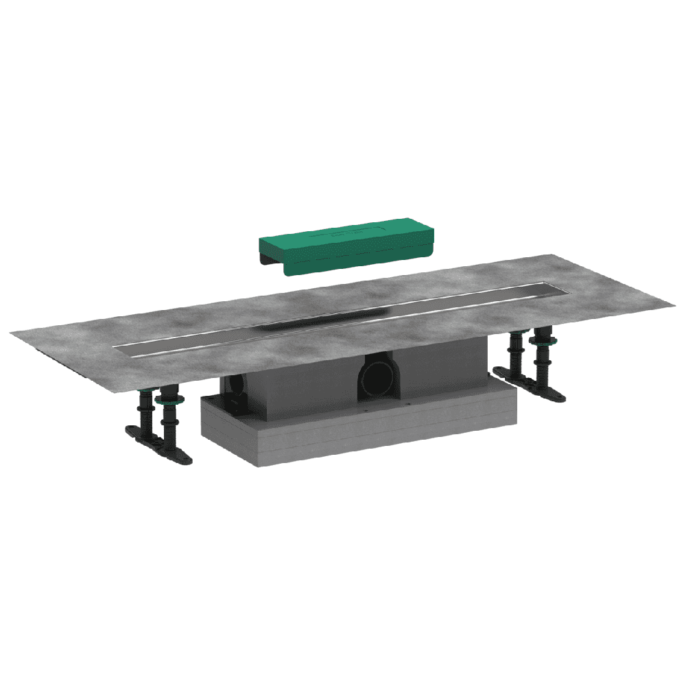 Hansgrohe uBox Universal 700 Complete Set for Standard Installation For Shower Drains