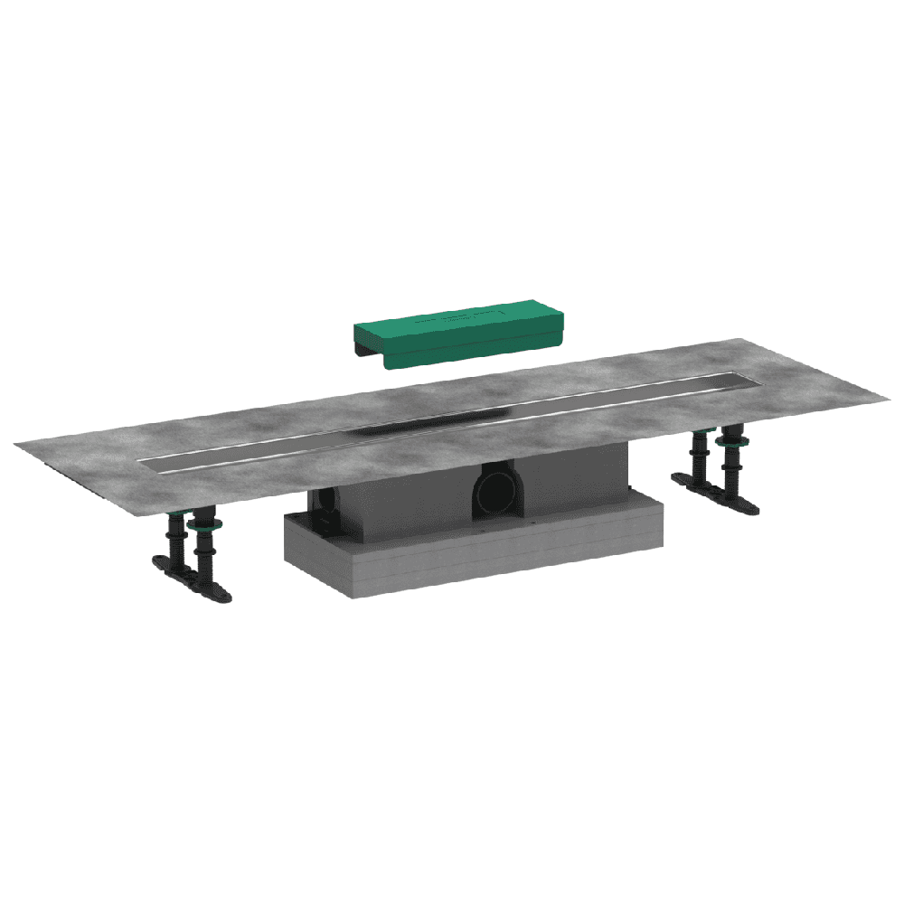 Hansgrohe uBox Universal 800 Complete Set for Standard Installation For Shower Drains