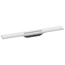 hansgrohe-raindrain-flex-800-matt-white-chrome-cuttable-wall-mounted-shower-drain-finish-set-