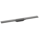 hansgrohe-raindrain-flex-900-brushed-black-chrome-cuttable-wall-mounted-shower-drain-finish-set-
