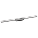 hansgrohe-raindrain-flex-900-brushed-stainless-steel-chrome-cuttable-wall-mounted-shower-drain-finish-set-
