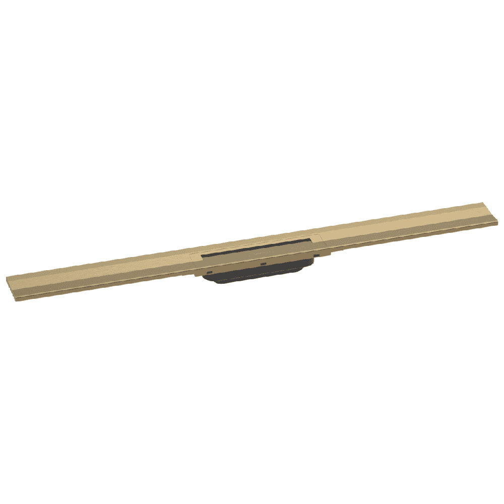 Hansgrohe RainDrain Flex 1000mm Cuttable Wall Mounted Shower Drain Finish Set