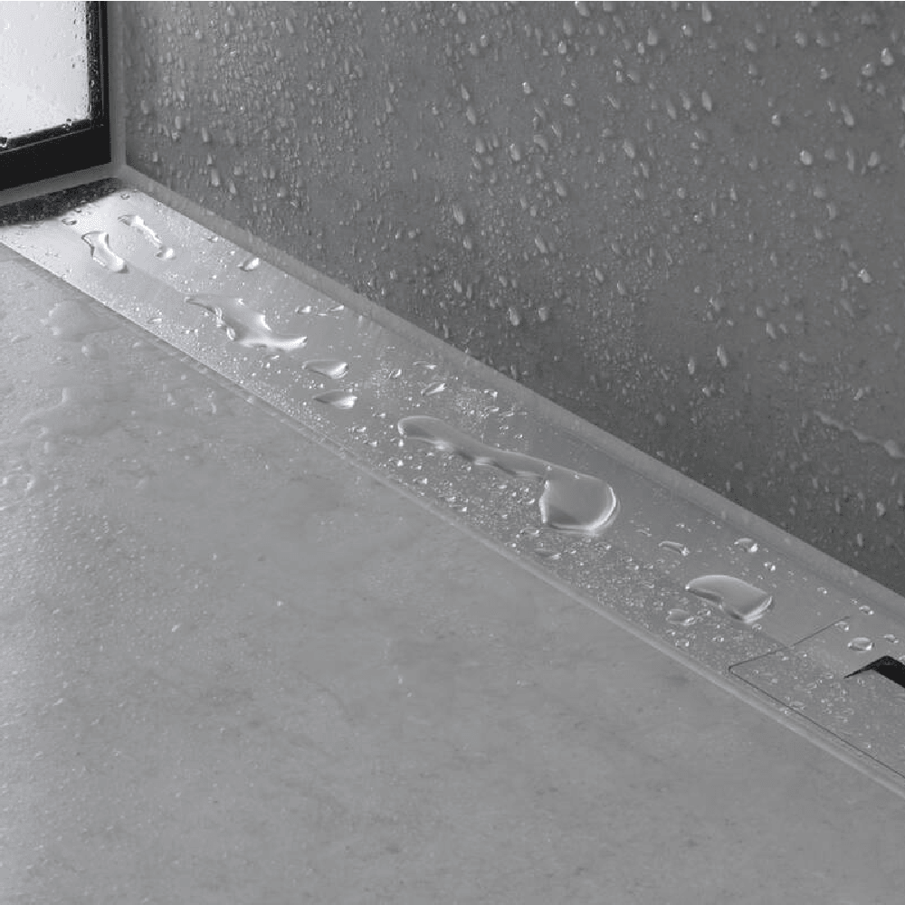 Hansgrohe RainDrain Flex 1200mm Cuttable Wall Mounted Shower Drain Finish Set