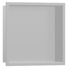 hansgrohe-xtrastoris-original-300-concreate-grey-framed-wall-niche-