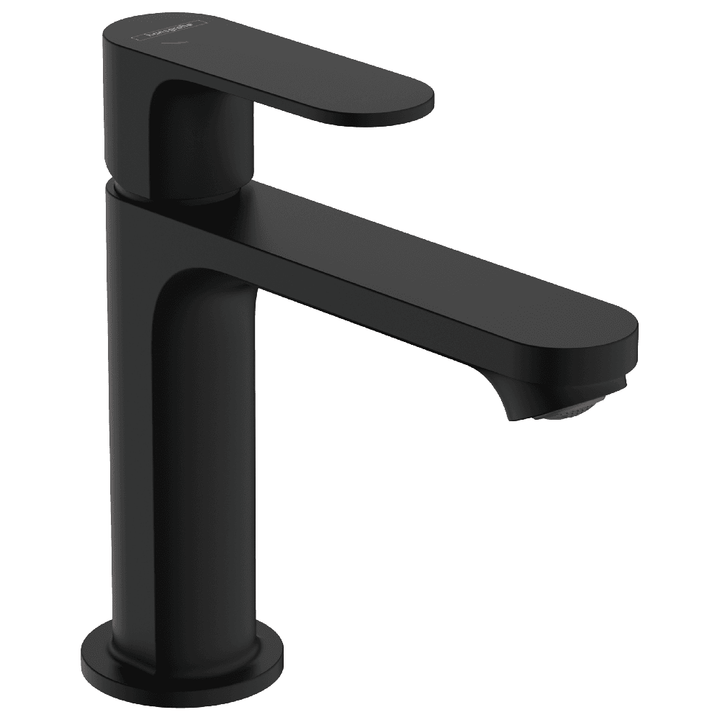 hansgrohe-rebris-s-coolstart-matt-black-single-lever-basin-mixer-tap-110--pop-up-waste-