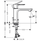 hansgrohe-rebris-s-chrome-single-lever-basin-mixer-tap-110--metal-pop-up-waste-