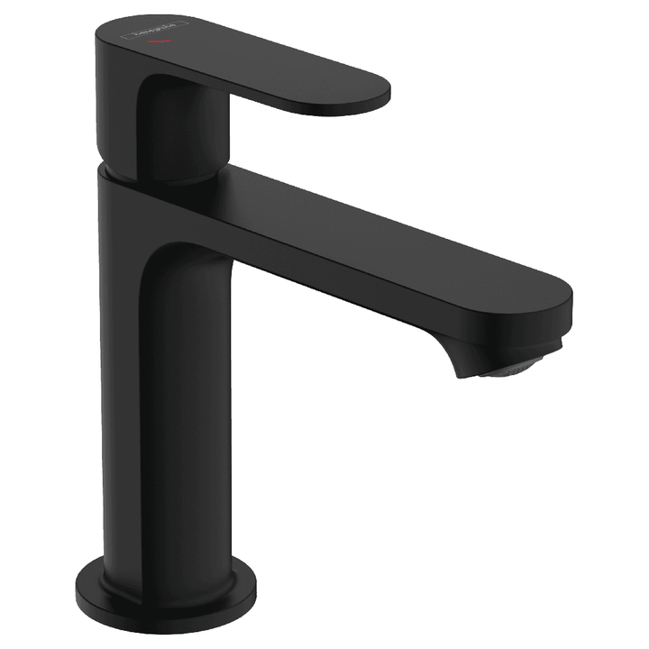 hansgrohe-rebris-s-matt-black-single-lever-basin-mixer-tap-110-coolstart-ecosmart-plus--pop-up-waste-