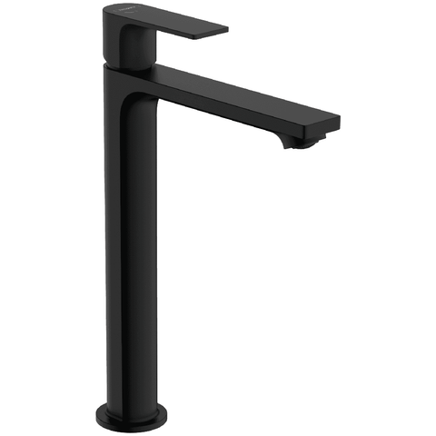 Hansgrohe Rebris E Single Lever Basin Mixer Tap 240 CoolStart EcoSmart Plus with Pop-up Waste