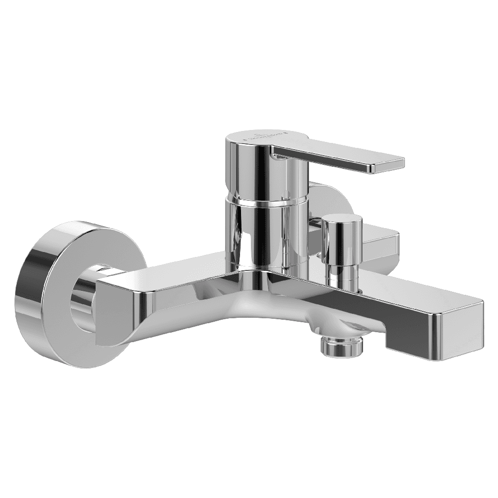 Villeroy & Boch Architectura Chrome Wall Mounted Single-lever bath & shower mixer