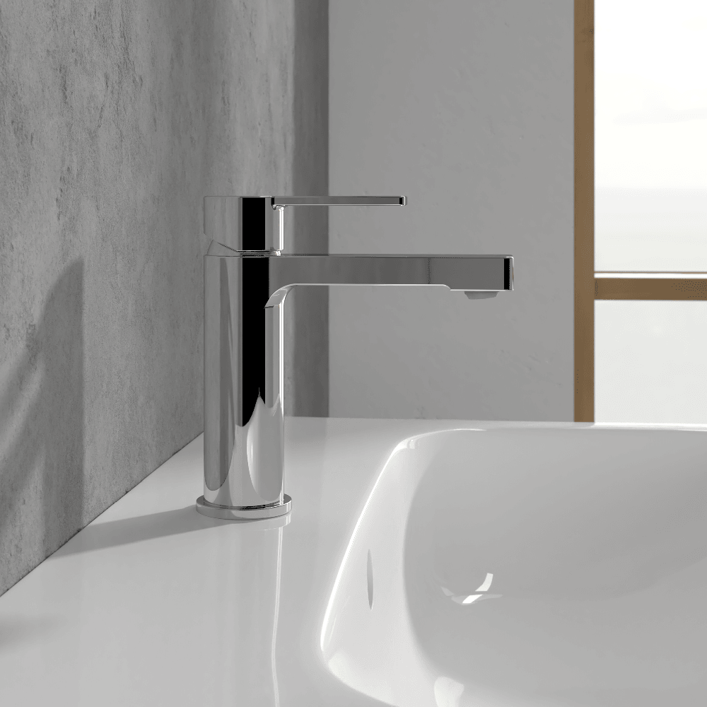 Villeroy & Boch Architectura Chrome Single-lever basin mixer - inc PUW