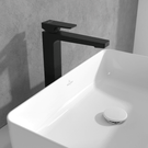 villeroy--boch-architectura-square-matt-black-tall-single-lever-basin-mixer-with-push-down-waste-