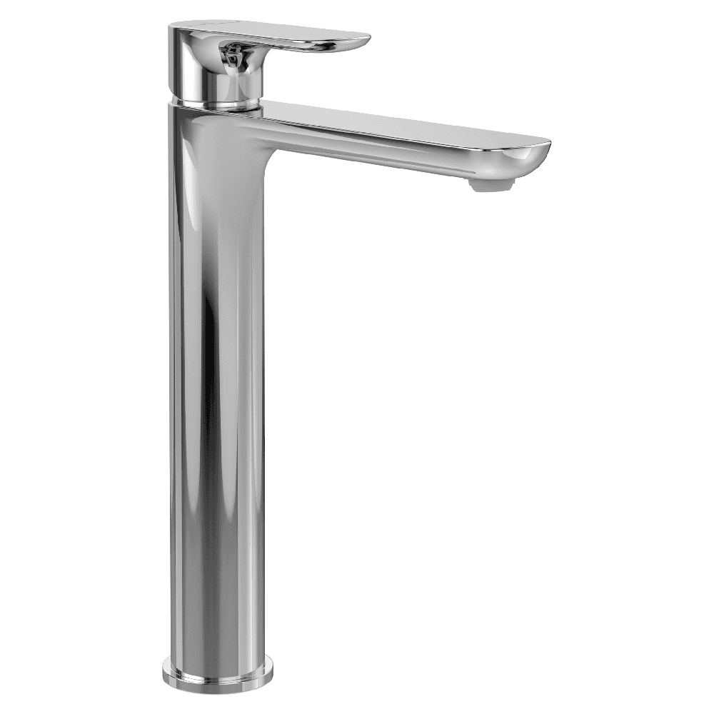 Villeroy & Boch O.novo Chrome Tall Single-lever basin mixer with push-down waste