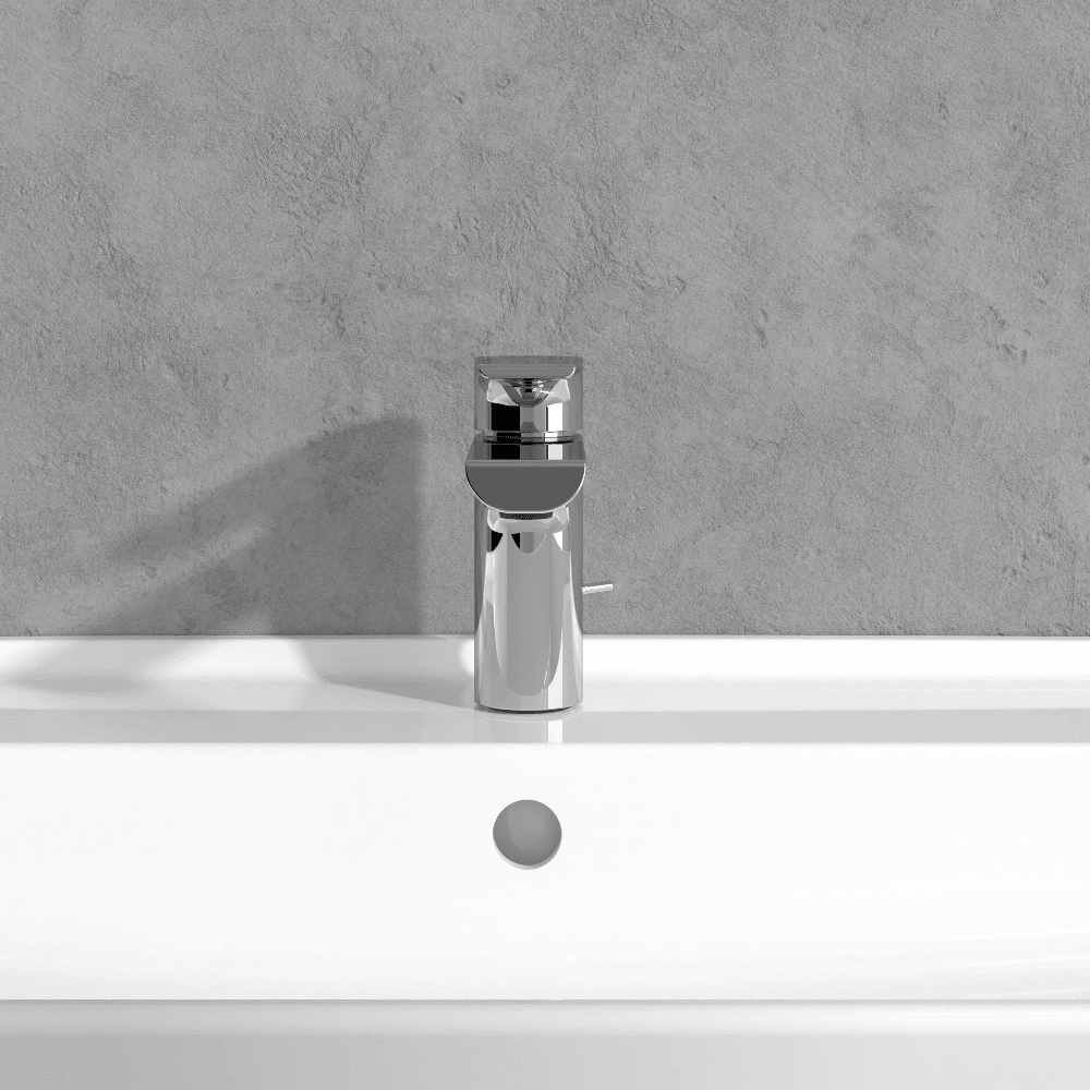 Villeroy & Boch Liberty Chrome Single Lever Basin mixer inc PUW TVW10700100061