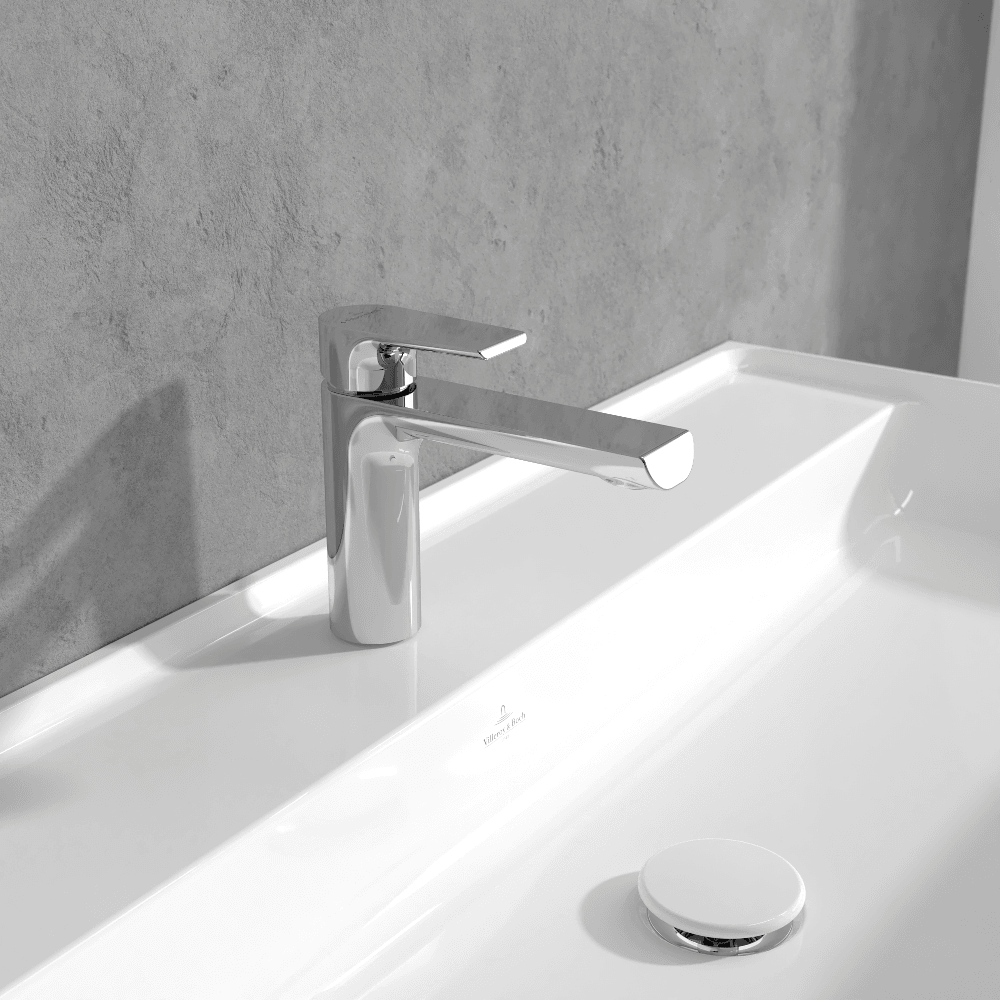 Villeroy & Boch Liberty Chrome Single Lever Basin mixer inc PUW
