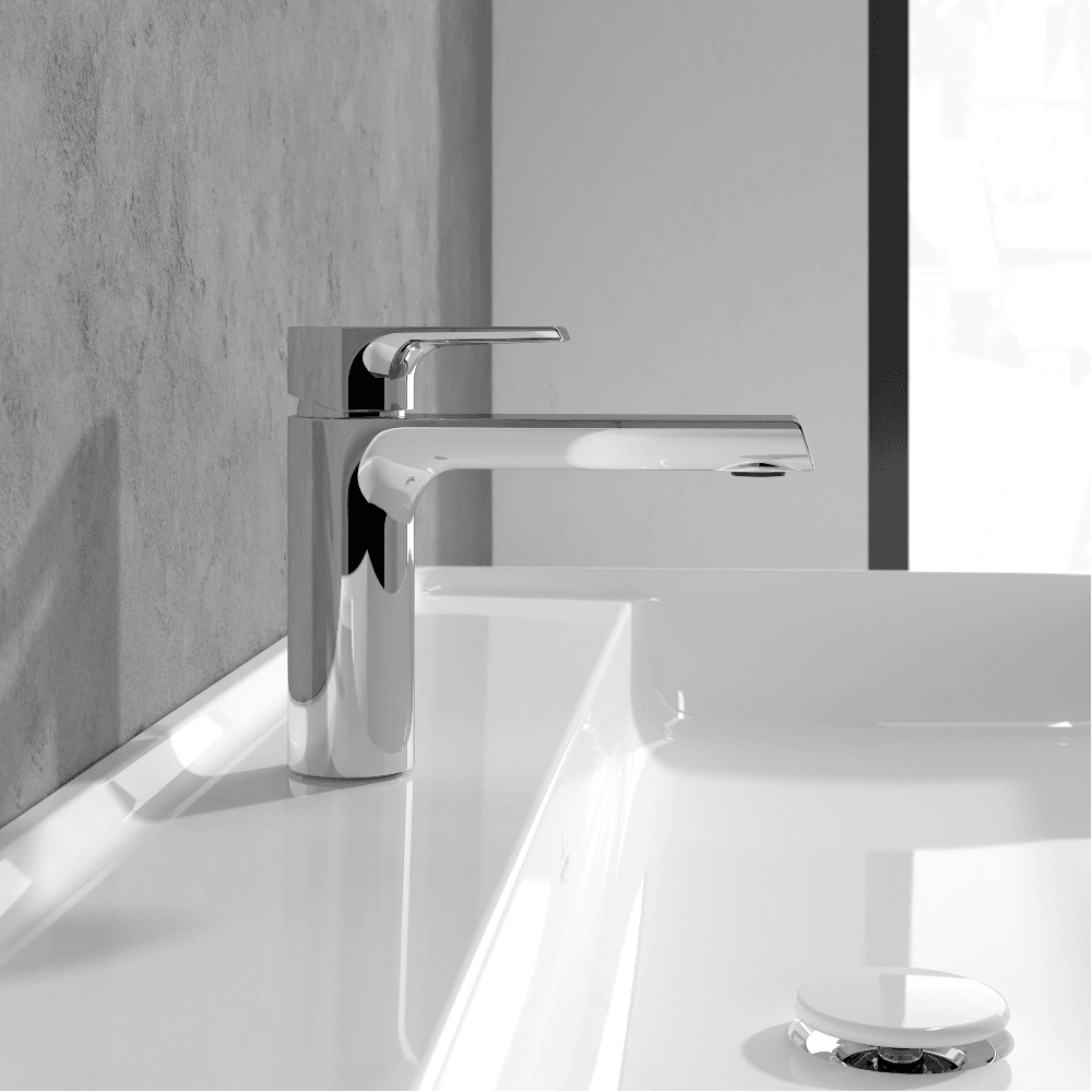 Villeroy & Boch Liberty Chrome Single Lever Basin mixer inc PUW