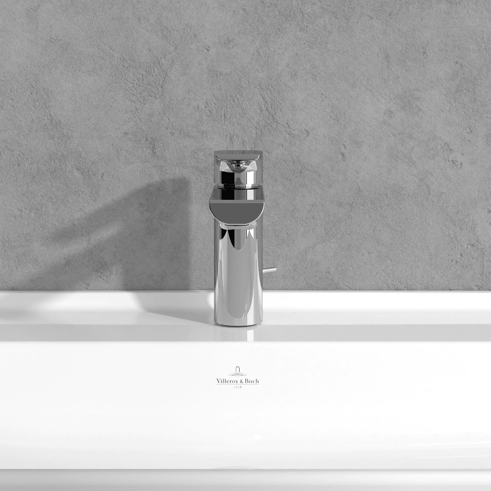 Villeroy & Boch Liberty Chrome Single Lever Basin mixer inc PUW