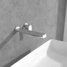 villeroy--boch-liberty-chrome-wall-mounted-single-lever-basin-mixer-220mm-spout-no-waste-