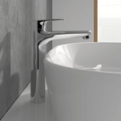 villeroy--boch-onovo-start-chrome-tall-single-lever-basin-mixer-with-push-down-waste-
