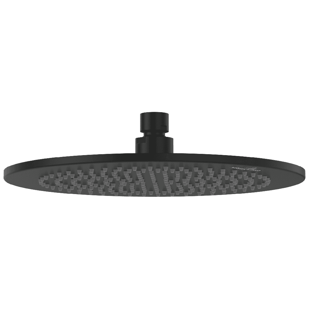 Villeroy & Boch Universal Round 250 Shower Head with Matt Black and Chrome Finishes
