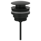 villeroy--boch-matt-black-push-to-open-basin-waste-