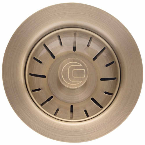 Caple 90mm Antique Brass Basket Strainer Waste CPK550/AB