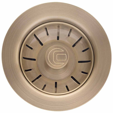 Caple 90mm Antique Brass Basket Strainer Waste CPK550/AB