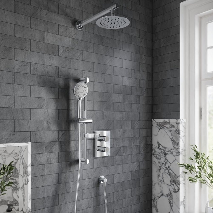villeroy--boch-chrome-round-complete-shower-set-with-slider-rail-kit-