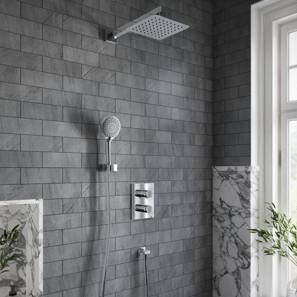 Villeroy & Boch Square Complete Shower Set with Modern Design and Premium Quality