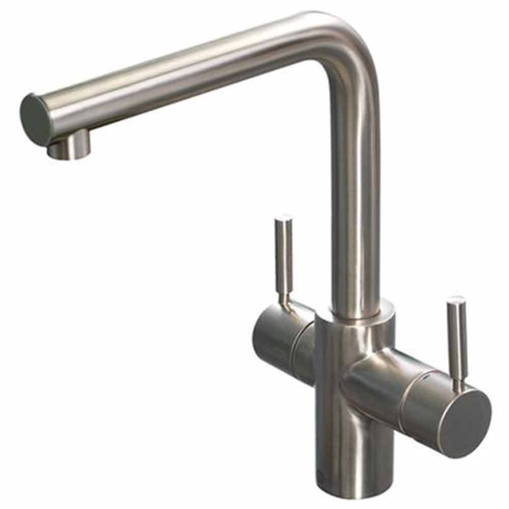 Insinkerator Brushed 3in1 Boiling Hot Water Kitchen Tap with Neo Tank
