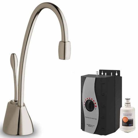 Insinkerator Brushed Steel Boiling Hot Kitchen Sink Kettle Tap & Tank GN1100BS (P2)