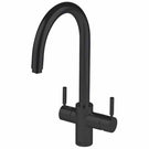 insinkerator-black-velvet-j-spout-3in1-boiling-hot-water-kitchen-tap-with-neo-tank-