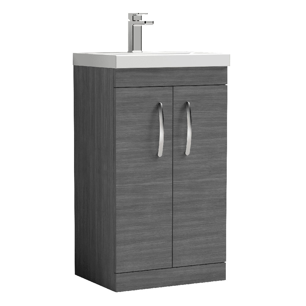 Nuie Athena Floor Standing Cabinet and Basin Vanity Unit