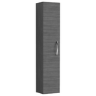 nuie-athena-anthracite-woodgrain-300mm-tall-cabinet-single-door---mod561-