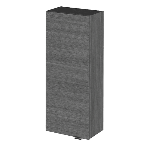 Hudson Reed Fusion Anthracite Woodgrain 300mm Side Storage Wall Unit OFF551