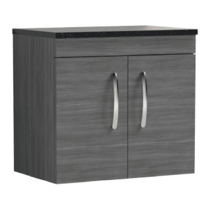 nuie-athena-anthracite-woodgrain-600mm-wall-hung-cabinet-with-black-worktop-ath093lsb-