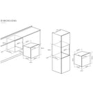 caple-60cm-classic-side-opening-electric-black-glass-stainless-steel-single-oven-c2220-