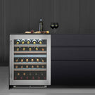 caple-595cm-undercounter-dual-zone-wine-cabinet-wi6150-