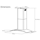 caple-70cm-stainless-steel-wall-chimney-hood-cgc711ss-