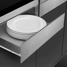 caple-sense-black-glass-warming-drawer-wd140ss-