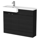 hudson-reed-fusion-charcoal-black-1100mm-combination-unit--lh-semi-recessed-basin-cbi650-